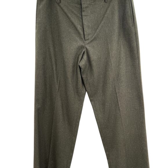 Ralph Lauren Black Label‎ Vintage Trouser Pants Wool Olive Green Size 4 - Picture 4 of 11